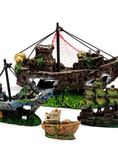 Shipwreck Aquarium Decoration