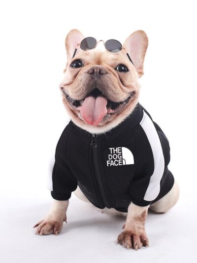 Dog Face Branded Zipped Jacket