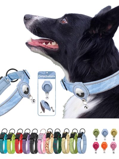 Anti-Lost Dog Collar With Airtag
