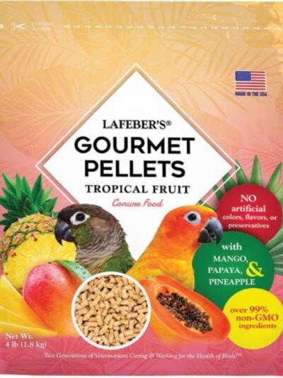 Lafeber Company Tropical Fruit Gourmet Pellets Conure Bird Food 1ea/4 lb