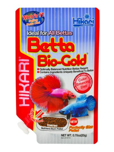 Hikari USA Betta BioGold Pellets Fish Food 1ea/0.7 oz
