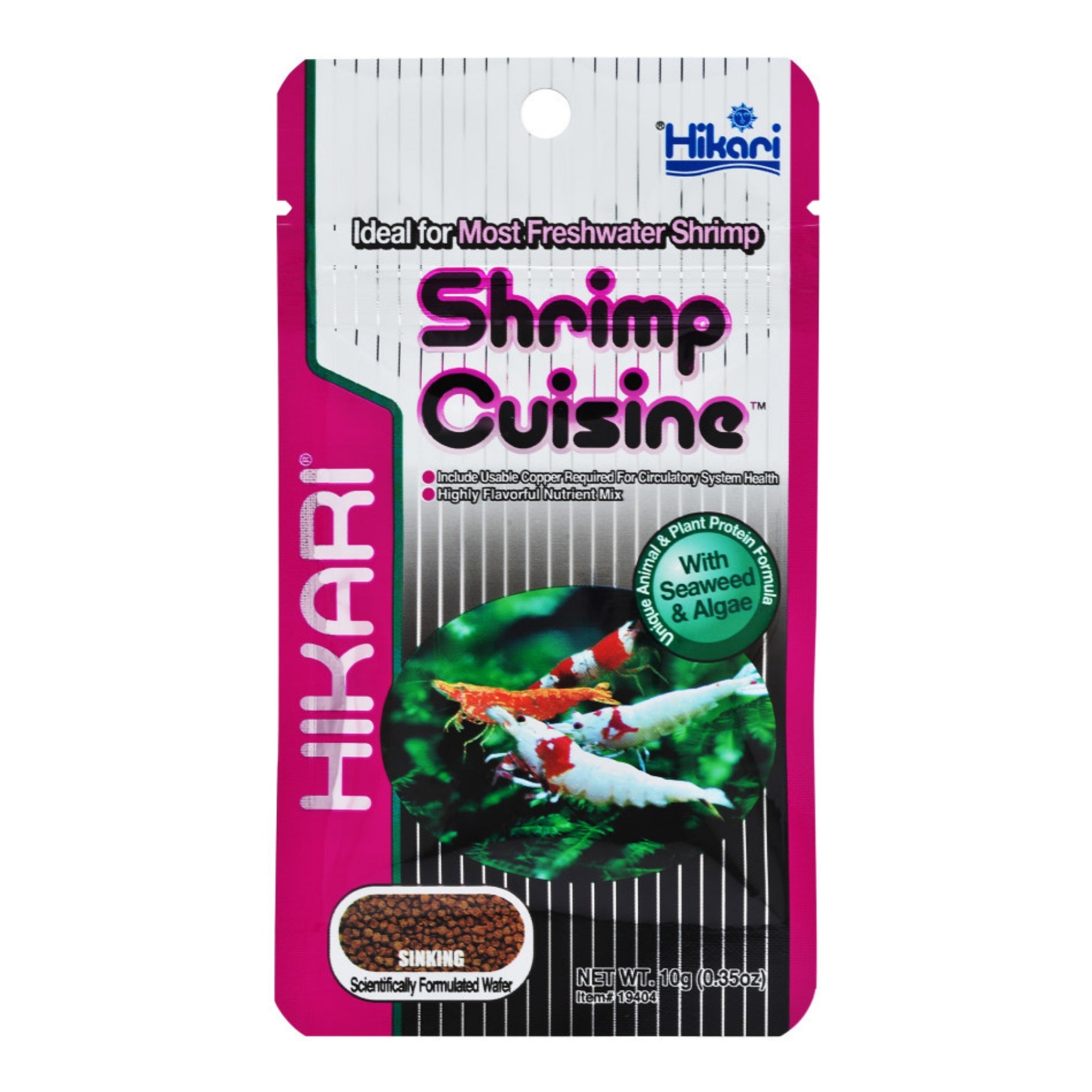 Hikari USA Shrimp Cuisine Pellets Fish Food 1ea/0.35 oz