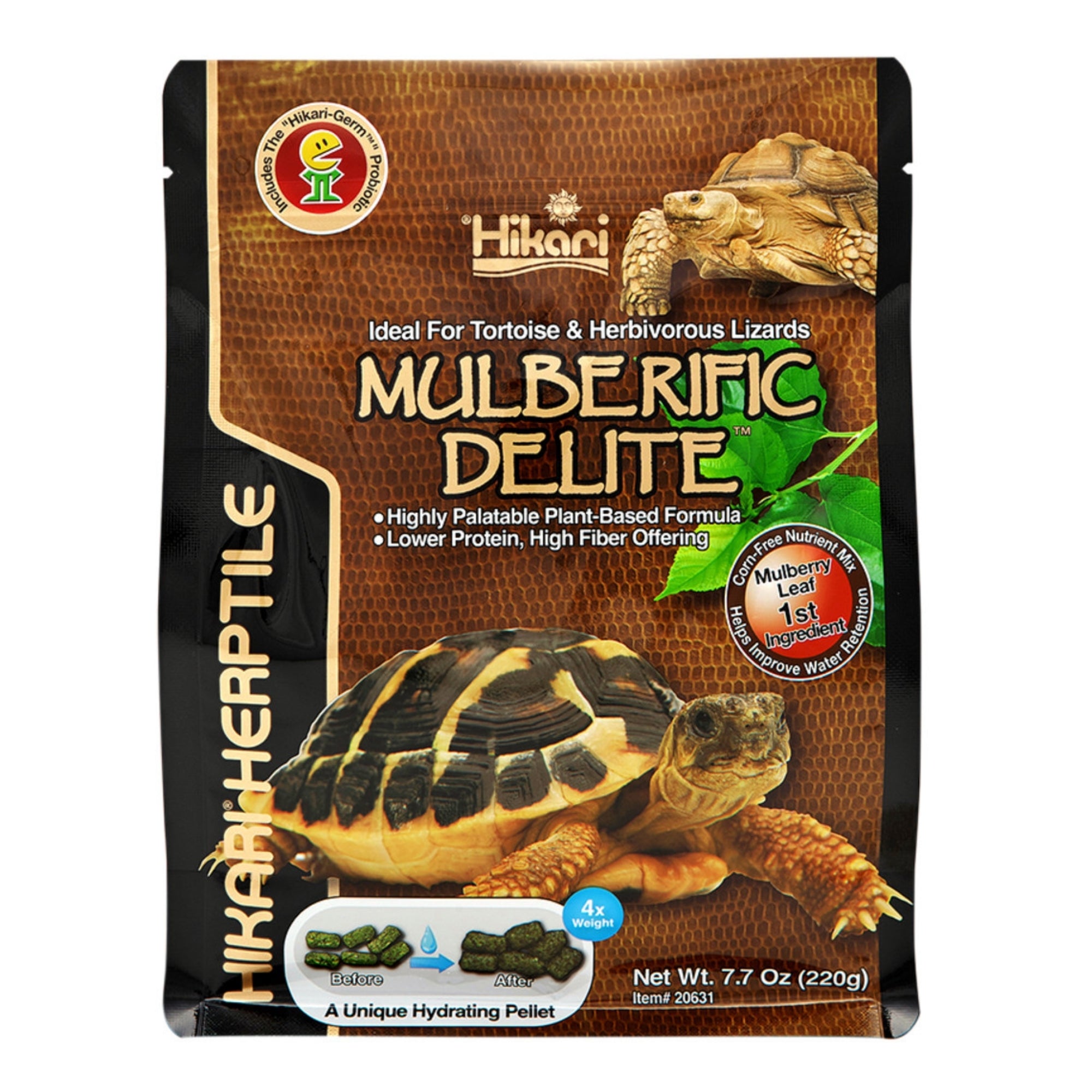 Hikari USA Mulberific Delite Tortoise Food 1ea/7.7 oz