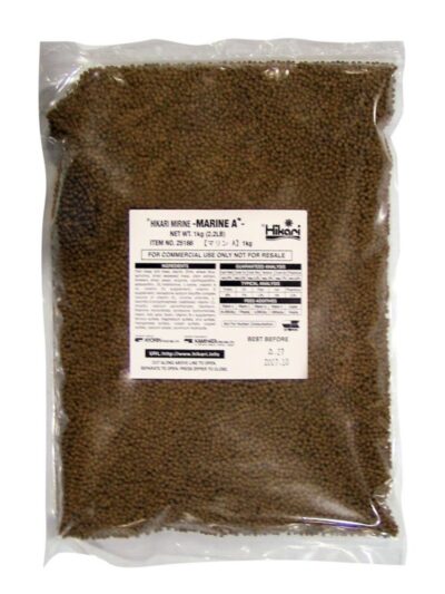 Hikari USA Marine A Pellets Slow Sinking Fish Food 1ea/2.2 lb