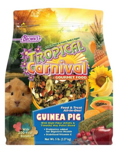 Tropical Carnival Gourmet Guinea Pig Food 5 Lb