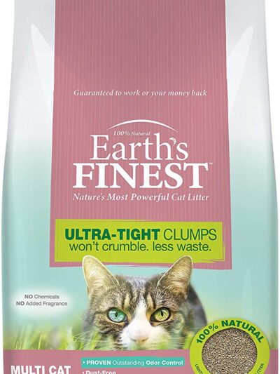 Four Paws Earthâ€™s FINESTÂ® Cat Litter, Premium Clumping, Lightweight, Absorbent Formula 1ea/7.2 lb