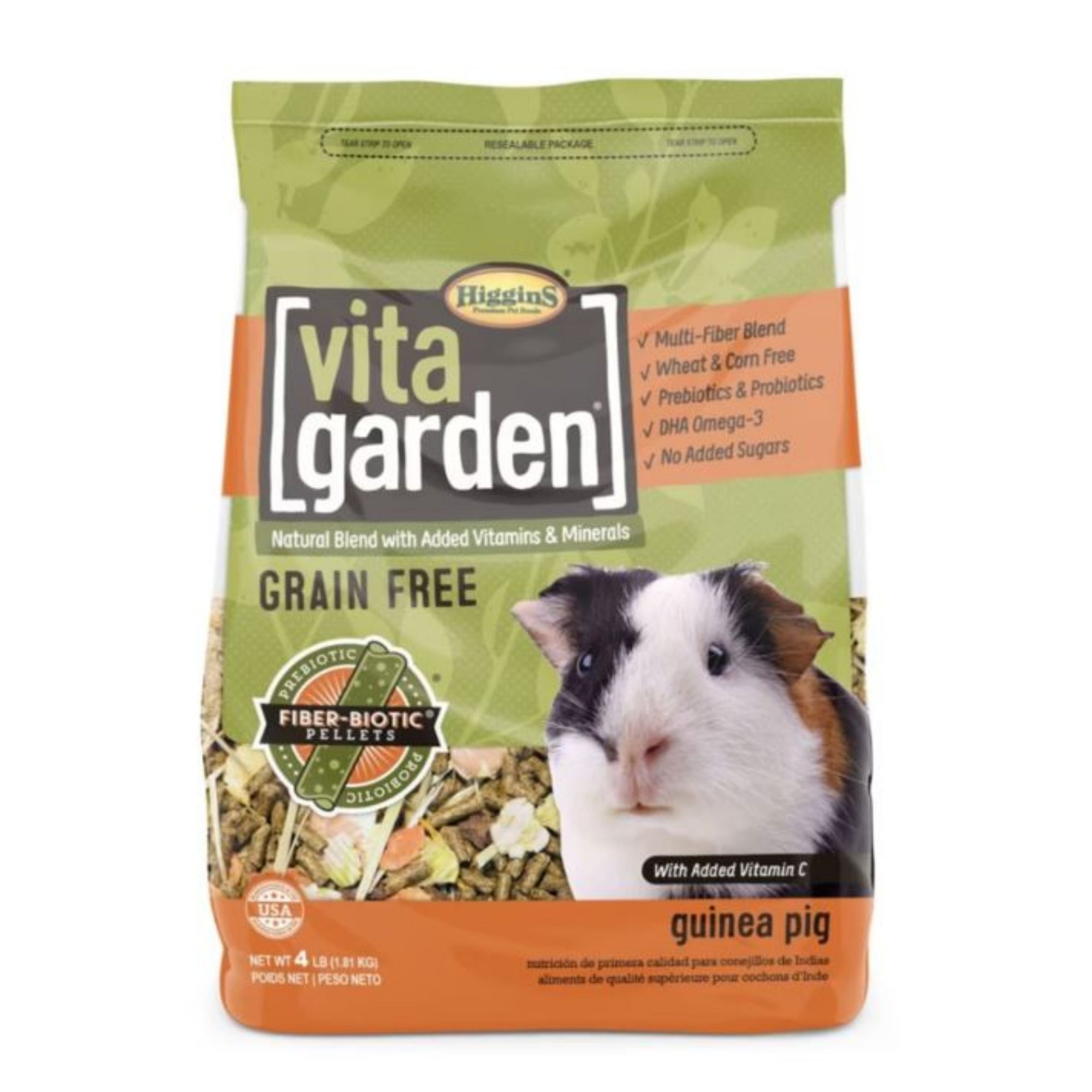 Higgins Vita Garden Natural Blend Guinea Pig 4 Lb