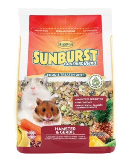 Higgins Sunburst Gourmet Blend Hamster & Gerbil 2.5 Lb