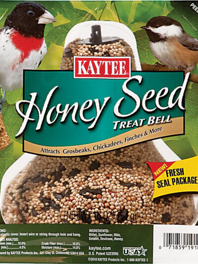 Kaytee Honey Bird Seed Treat Bell 1ea/1 lb