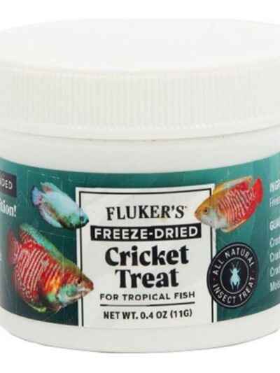 Flukers Freeze Dried Cricket Treat  .4oz.