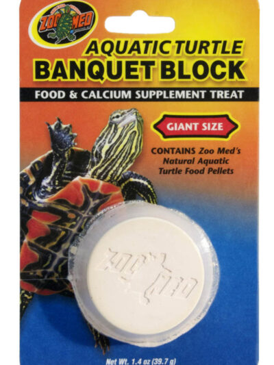 Zoo Med Aquatic Turtle Banquet Block 1ea/Giant