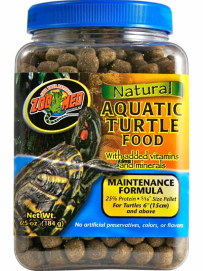 Zoo Med Aquatic Turtle Food Maintenance Formula Dry Food 1ea/6.5 oz