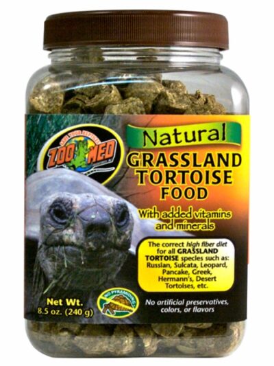 Zoo Med Natural Grassland Tortoise Dry Food 1ea/8.5 oz