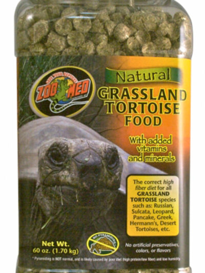 Zoo Med Natural Grassland Tortoise Dry Food 1ea/60 oz