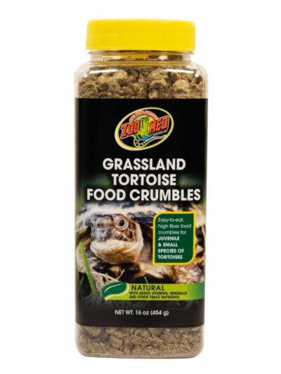 Zoo Med Grassland Tortoise Food Crumbles 1ea/16oz.