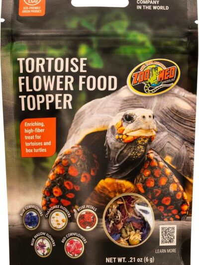 Zoo Med Tortoise  Box Turtle Flower Food Topper 1ea/0.21 oz