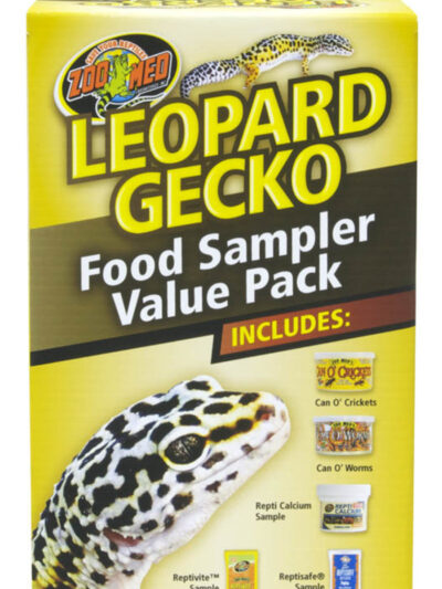 Zoo Med Leopard Gecko Food Sampler Value Pack Display 1ea