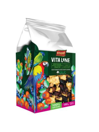 A & E Cages Vitapol Vita Line Forest & Orchard Fruits Parrots & Exotic Birds 1ea/40 g