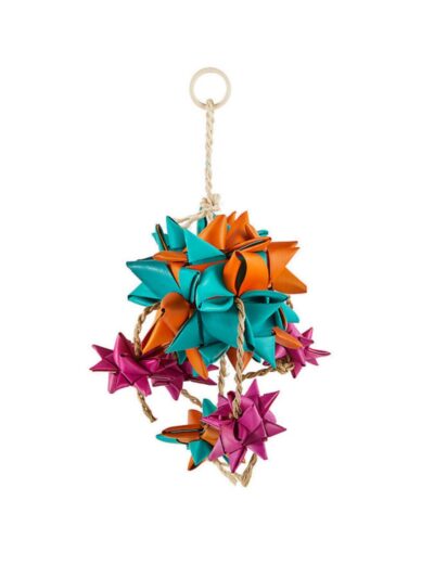 A & E Cages Happy Beaks Starburst Medium Bird Toy 1ea