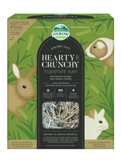 Oxbow Small Animal Prime Crunchy Timothy Hay 40oz.