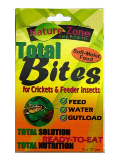 Nature Zone Cricket Total Bites with Spirulina 1ea/2oz.